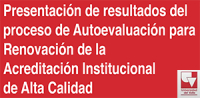 Socializaci&oacute;n de los resultados de la autoevaluaci&oacute;n