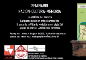 Geopol&iacute;tica del Archivo. La fundaci&oacute;n del orden burocr&aacute;tico. El caso de la Villa de Medell&iacute;n