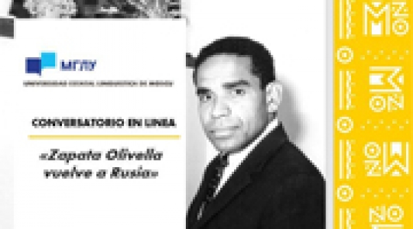 Desde Rusia: Conversatorio: Zapata Olivella vuelve a Rusia