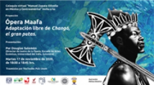 Proyecci&oacute;n de &Oacute;pera Maafa