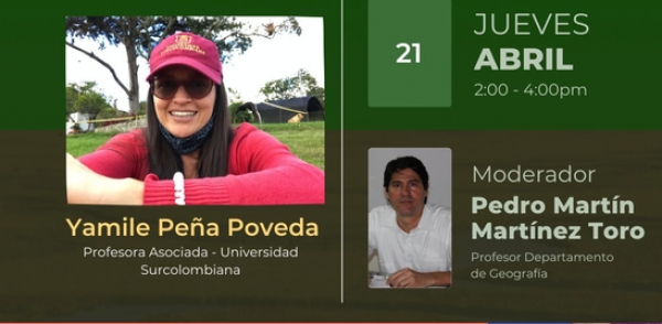 Conferencia: Central Hidroel&eacute;ctrica del Quimbo: Reterritorializaciones