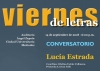 Viernes de Letras con Luc&iacute;a Estrada