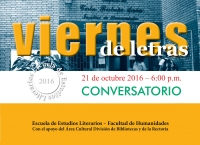 Viernes de Letras Irene Vasco