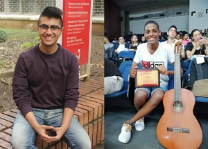 Dos talentos musicales en la Facultad de Humanidades, Univalle