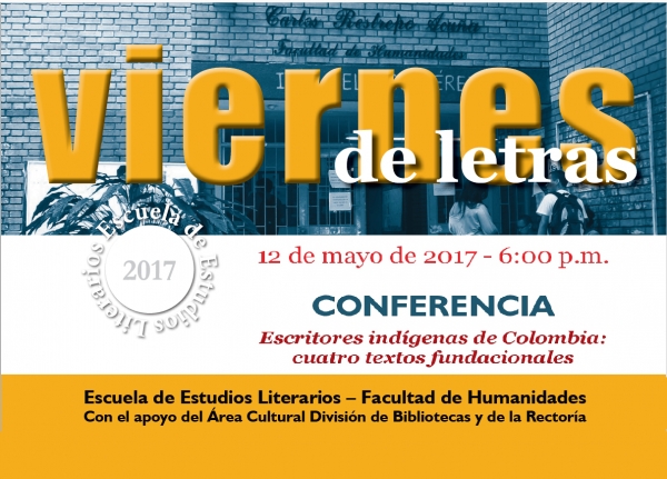 Viernes de Letras con Fabio G&oacute;mez