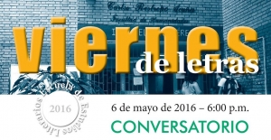 VIERNES DE LETRAS CON SANTIAGO VIZCA&Iacute;NO Y FEDERICO D&Iacute;AZ