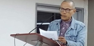 Profesor de Literatura, en Coloquio Internacional de Narrativas Pl&aacute;sticas