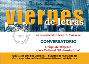 Viernes de Letras Conversatorio