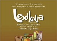 Lanzamiento de la Revista Lexikalia