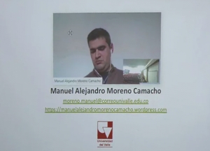 Acto para el ascenso de Manuel Alejandro Moreno Camacho