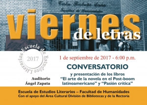 Viernes de Letras con Alejandro Jos&eacute; L&oacute;pez