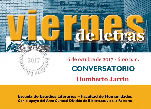 Viernes de Letras con Humberto Jarr&iacute;n