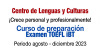 Curso de preparaci&oacute;n TOEFL