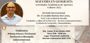 Actividades Acad&eacute;micas de Apertura de la cohorte 2022