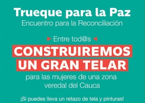 Trueque para la paz. Encuentro para la reconciliaci&oacute;n