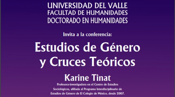 Conferencia: Estudios de G&eacute;nero y Cruces Te&oacute;ricos, por Karine Tinat