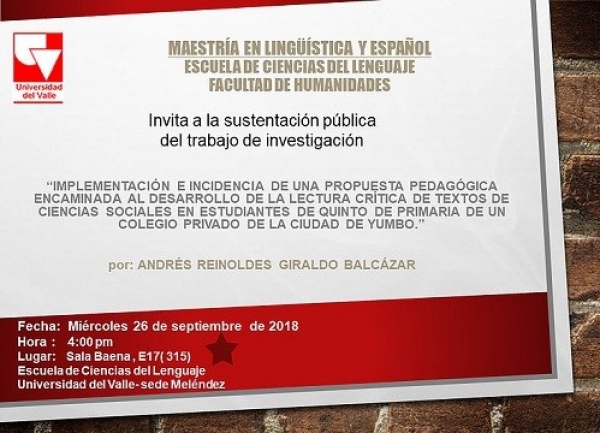 Lectura Cr&iacute;tica de Textos de Ciencias Sociales