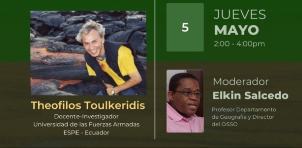 Conferencia: La Mega Falla Guayaquil - Caracas: implicaciones en el pr&oacute;ximo terremoto en Colombia