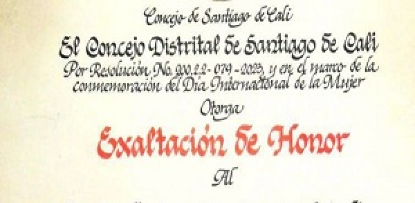 Exaltaci&oacute;n Centro de Investigaciones y Estudios de G&eacute;nero, Mujer y Sociedad