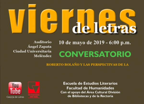 Viernes de Letras con I Congreso Roberto Bola&ntilde;o