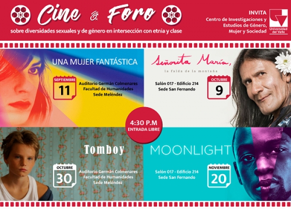 Programaci&oacute;n Cine Foro - Centro de Investigaciones y Estudios de G&eacute;nero, Mujer y Sociedad