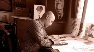 Jorge Restrepo en la Pinacoteca Univalle