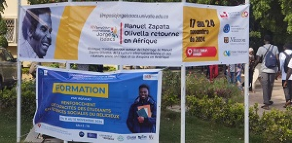 Se acerca el regreso de Zapata Olivella a &Aacute;frica