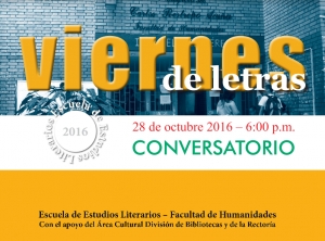 Harold Kremer en Viernes de Letras