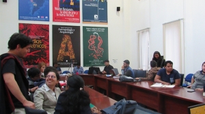 Delegaci&oacute;n de estudiantes y profesores del Departamento de Historia&nbsp;en evento cient&iacute;fico en FLACSO, sede Ecuador