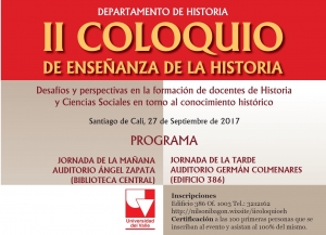 II Coloquio de Ense&ntilde;anza de la Historia.