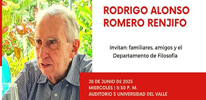 Homenaje a Rodrigo Romero Renjifo