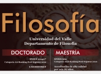 Abiertas las inscripciones para los programas de Maestr&iacute;a y Doctorado en Filosof&iacute;a