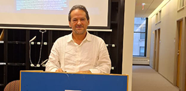Destacada participaci&oacute;n del profesor &Oacute;scar Osorio en la Universidad de la Ciudad de Nueva York (CUNY)
