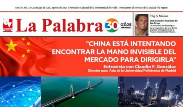 La Palabra, A&ntilde;o 30, No. 327, Santiago de Cali. Agosto de 2021