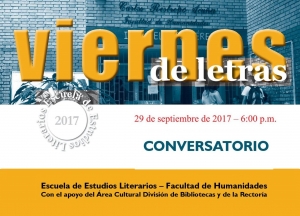 Viernes de Letras con Omar Ortiz Forero