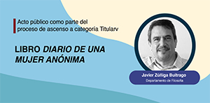 Acto p&uacute;blico de ascenso del profesor Javier Z&uacute;&ntilde;iga Buitrago
