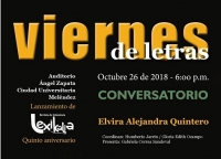 Viernes de letras con Elvira Alejandra Quintero