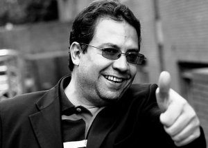 Alberto Salcedo Ramos en la celebraci&oacute;n de La Palabra